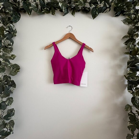 Lululemon Athletic Align Tank Top Nulu Ripened Raspberry NWT Women’s Size 4 - Picture 1 of 8